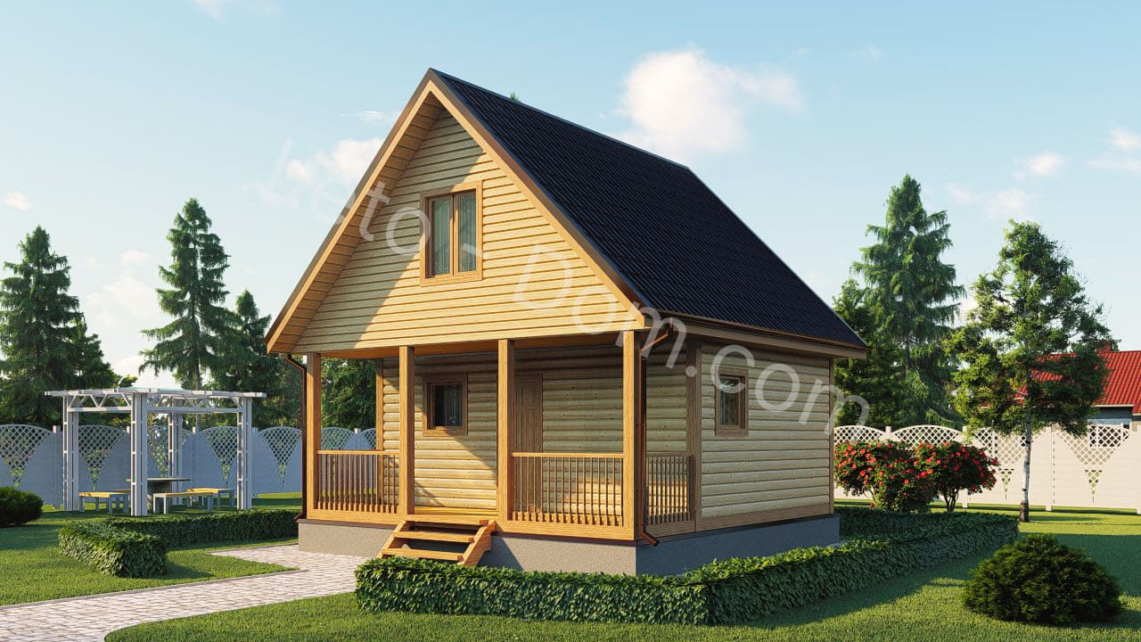 дом из бруса