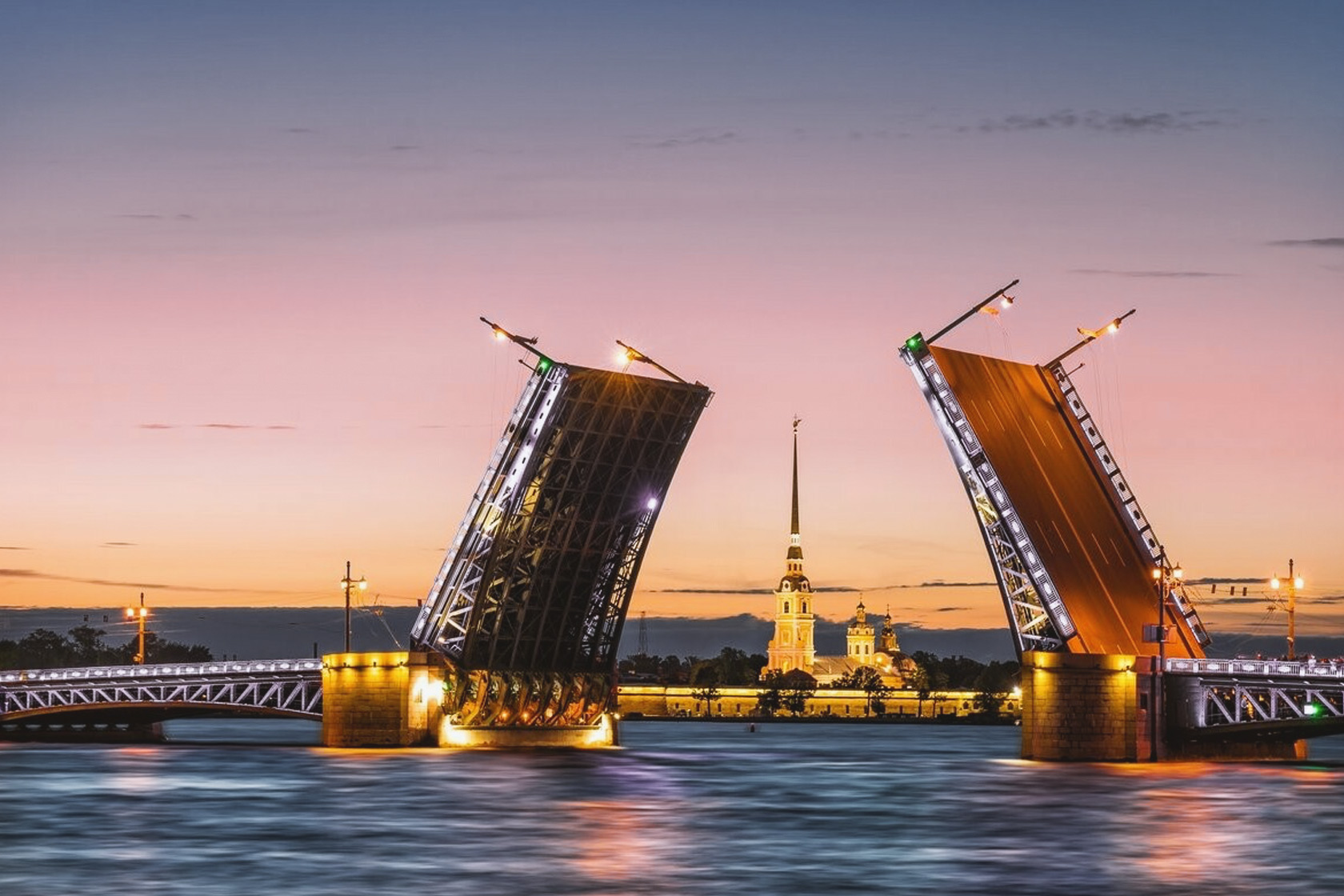 Разводка мостов в санкт петербурге