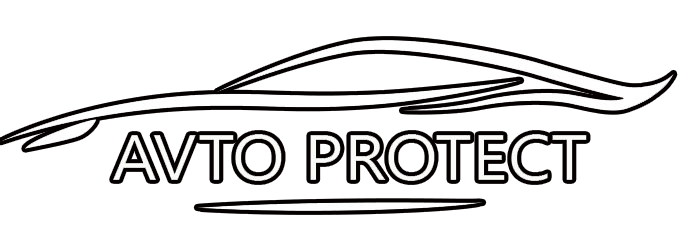 Логотип специализированной студии AVTO PROTECT по оклейке защитной бронеплёнкой 