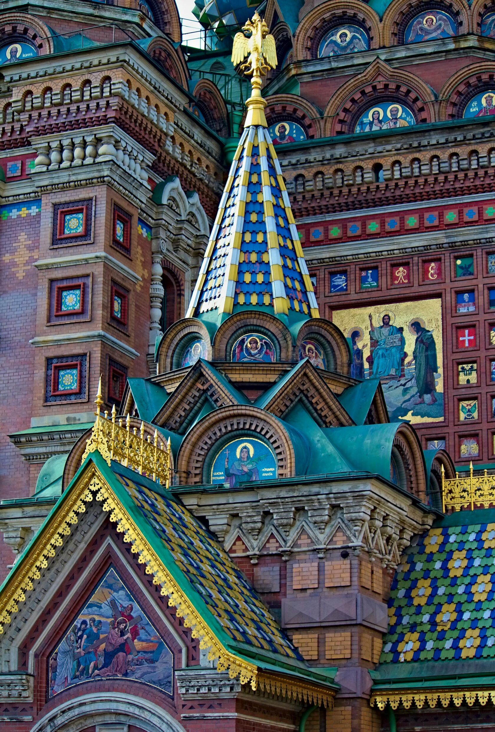 Храм Воскресения Христова на Крови (Спас на Крови), канал Грибоедова, Россия, Санкт-Петербург, набережная канала Грибоедова, 2Б