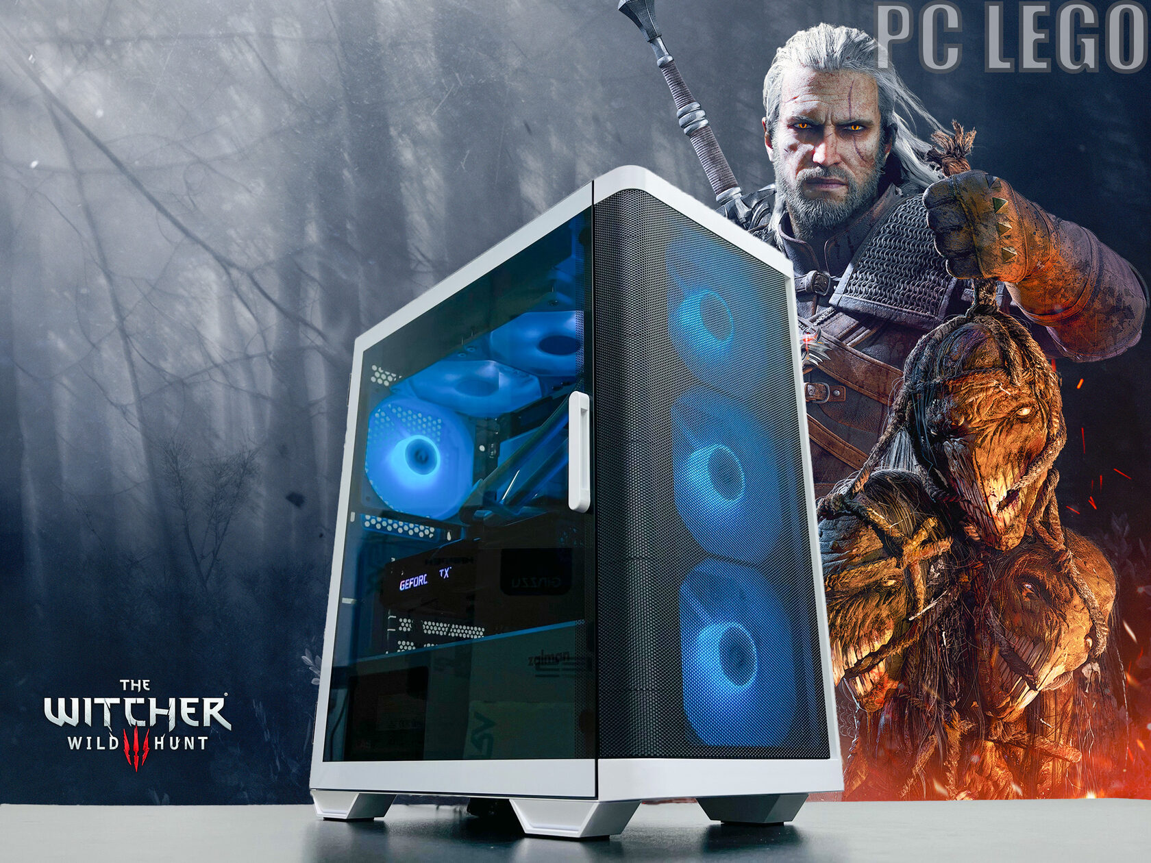 Игровой компьютер с RGB подсветкой