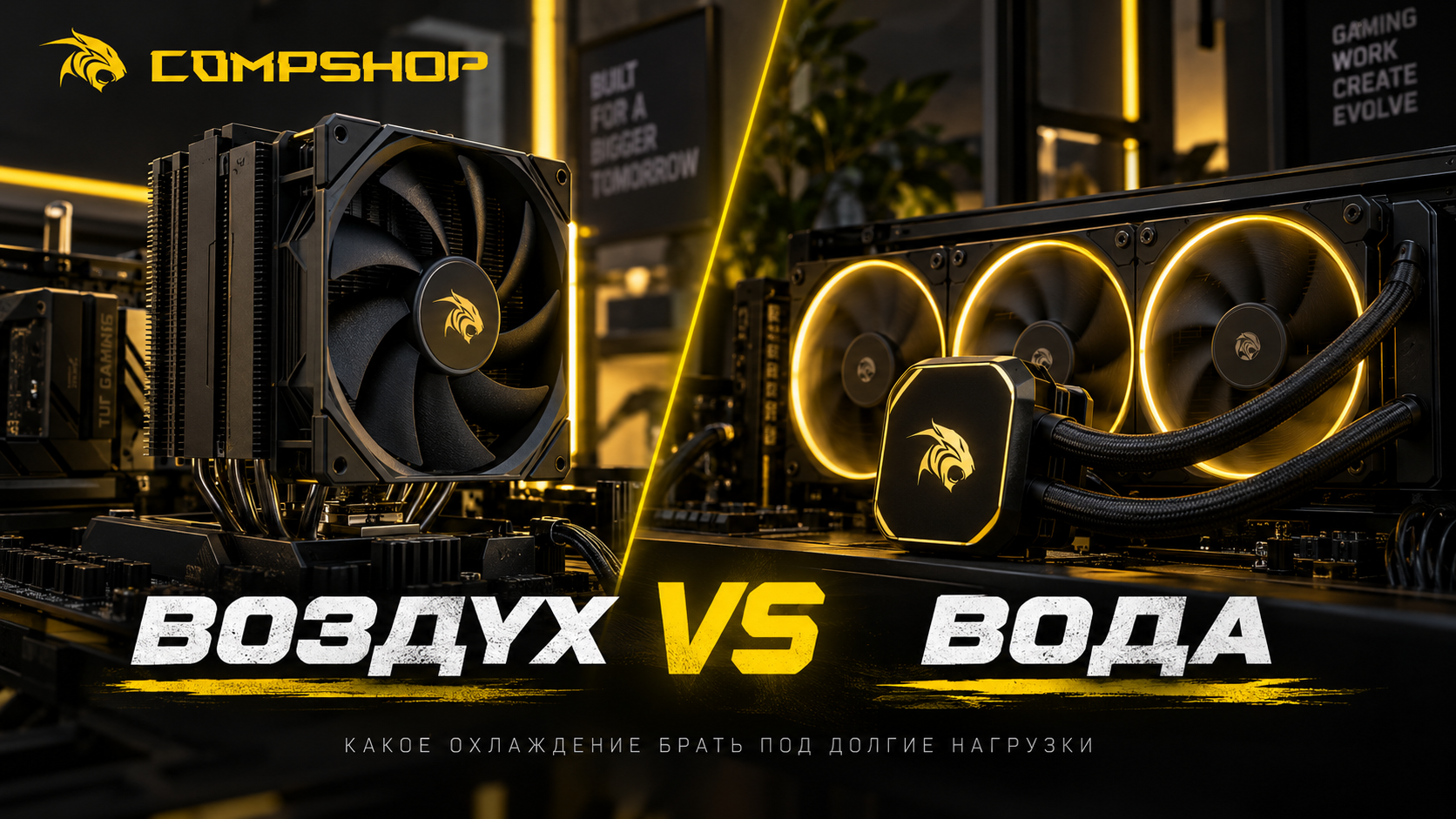 Сравнение воздушного и жидкостного охлаждения процессора в игровом ПК