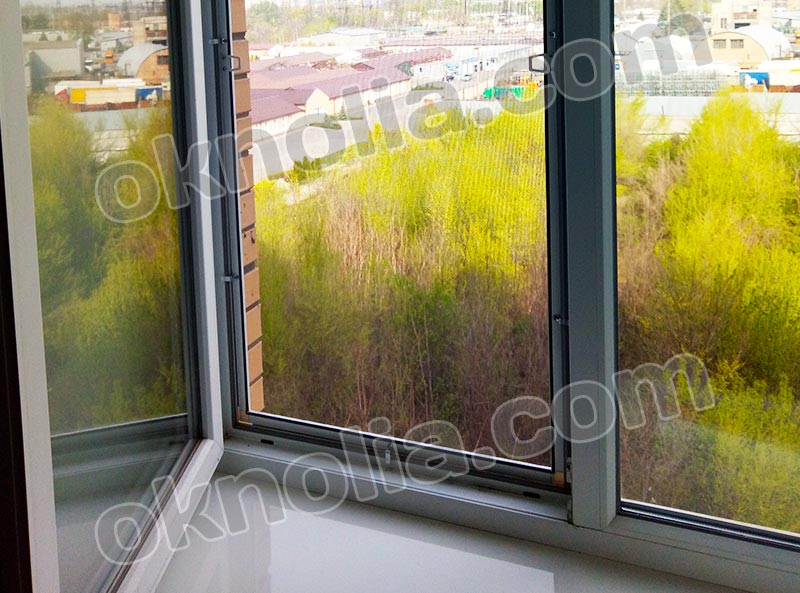 Москитная сетка на пластиковые окна