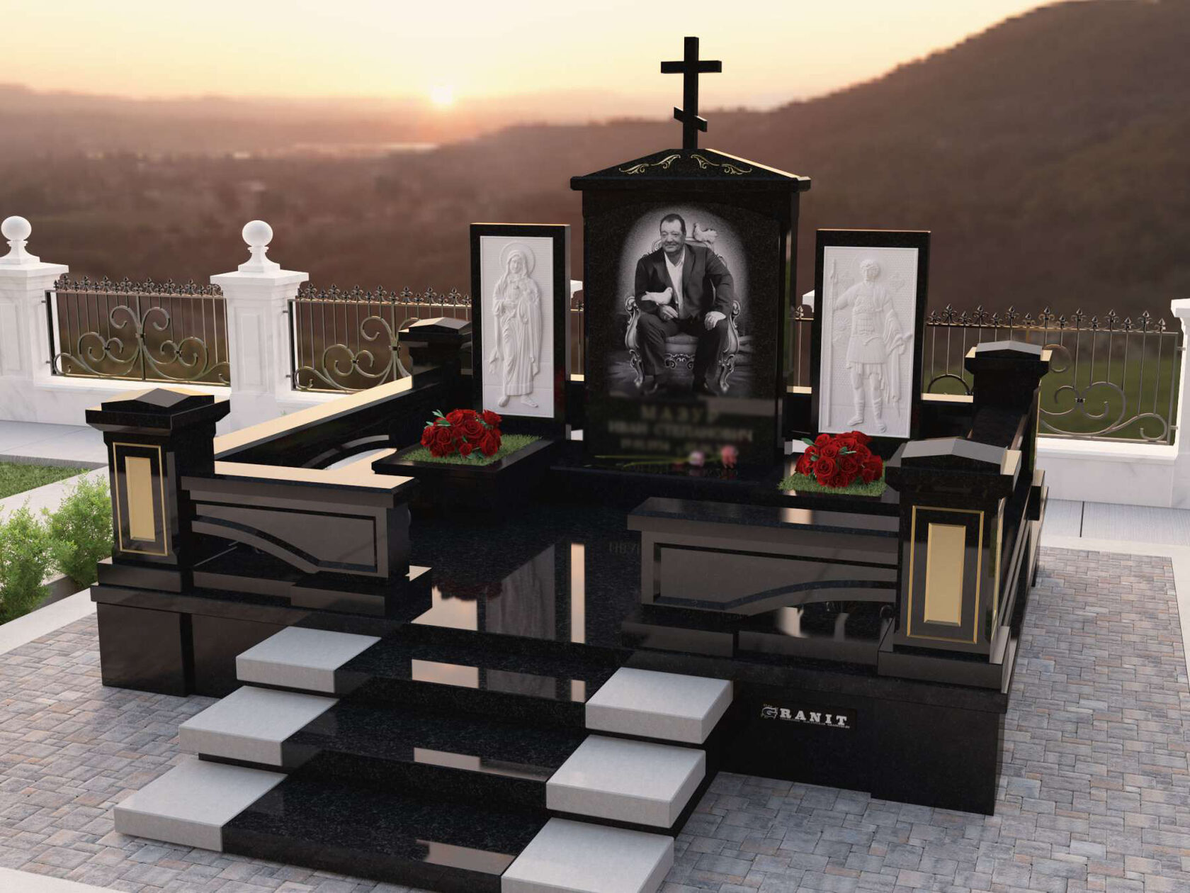 Памятники и надгробия на могилу фото
