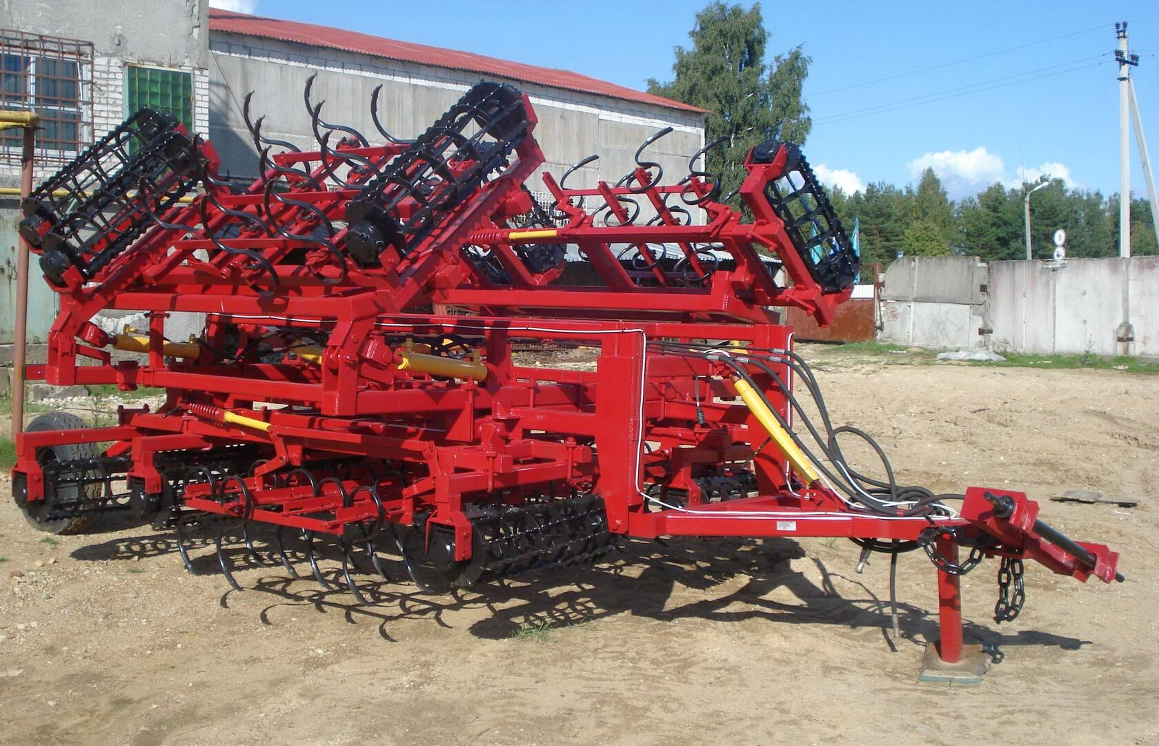 Агрегат почвообрабатывающий АКШ (S-образная стойка)