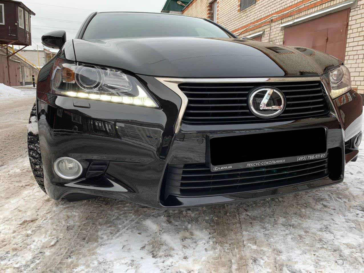 Защитили зоны риска Lexus GS