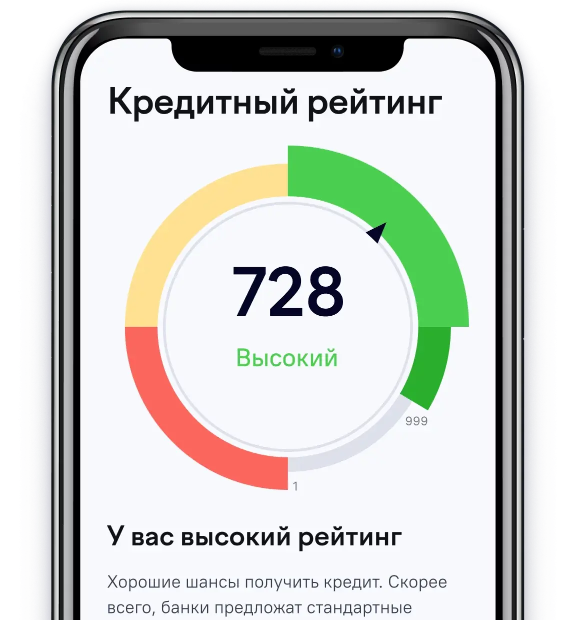 Кредитный рейтинг в отчете бюро кредитных историй