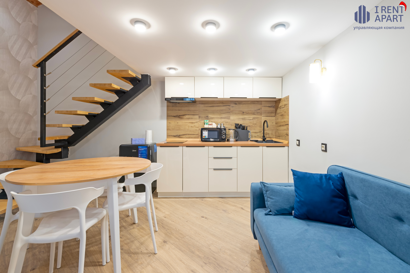 Интерьер квартиры под аренду с практичным ремонтом и удобной планировкой