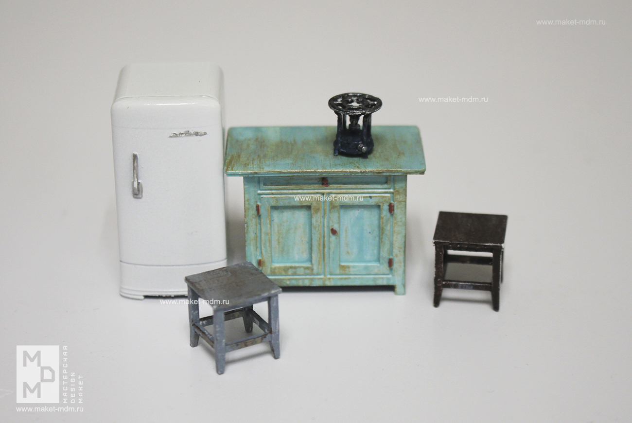 макет коммунальной квартиры