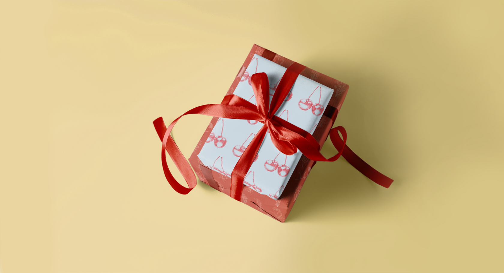 Упаковочная бумага подарки и открытки