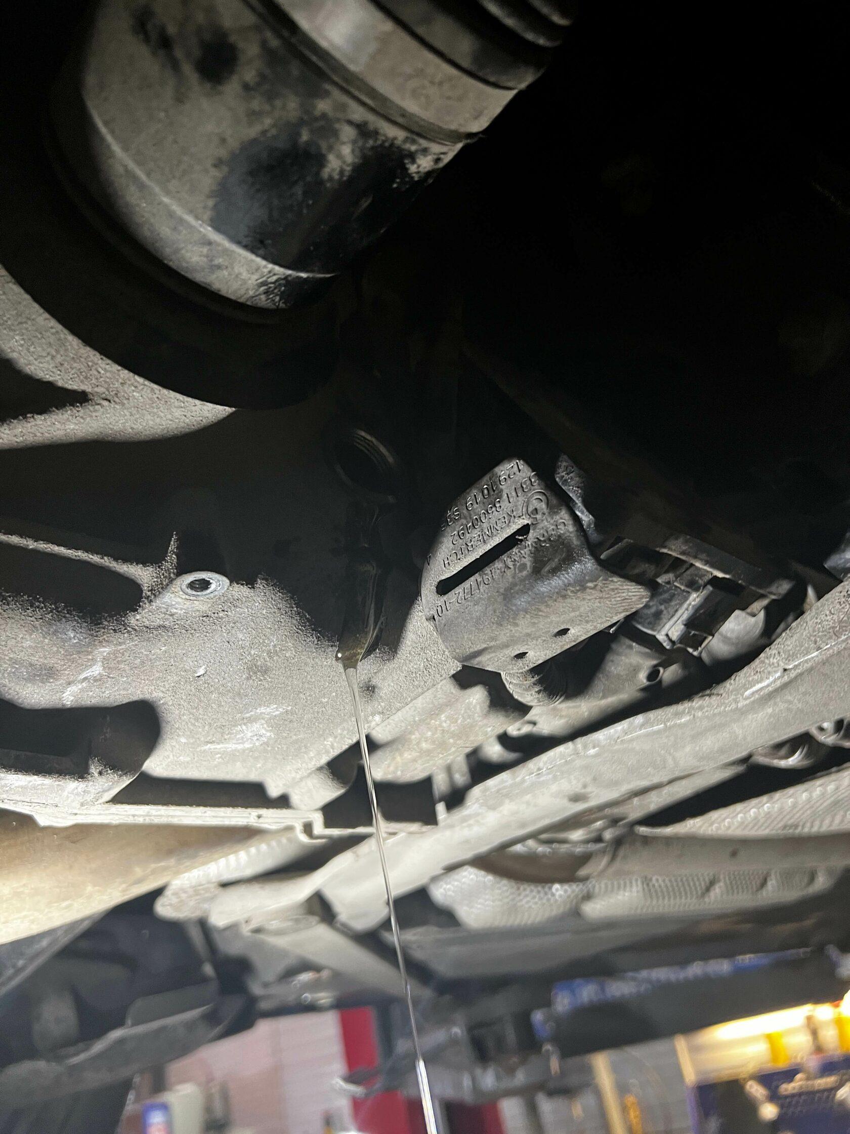 Замена масла в заднем редукторе BMW