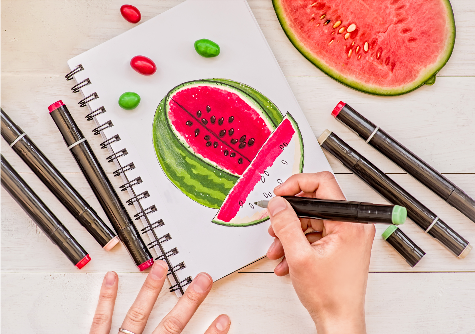 Акриловые маркеры Freeart