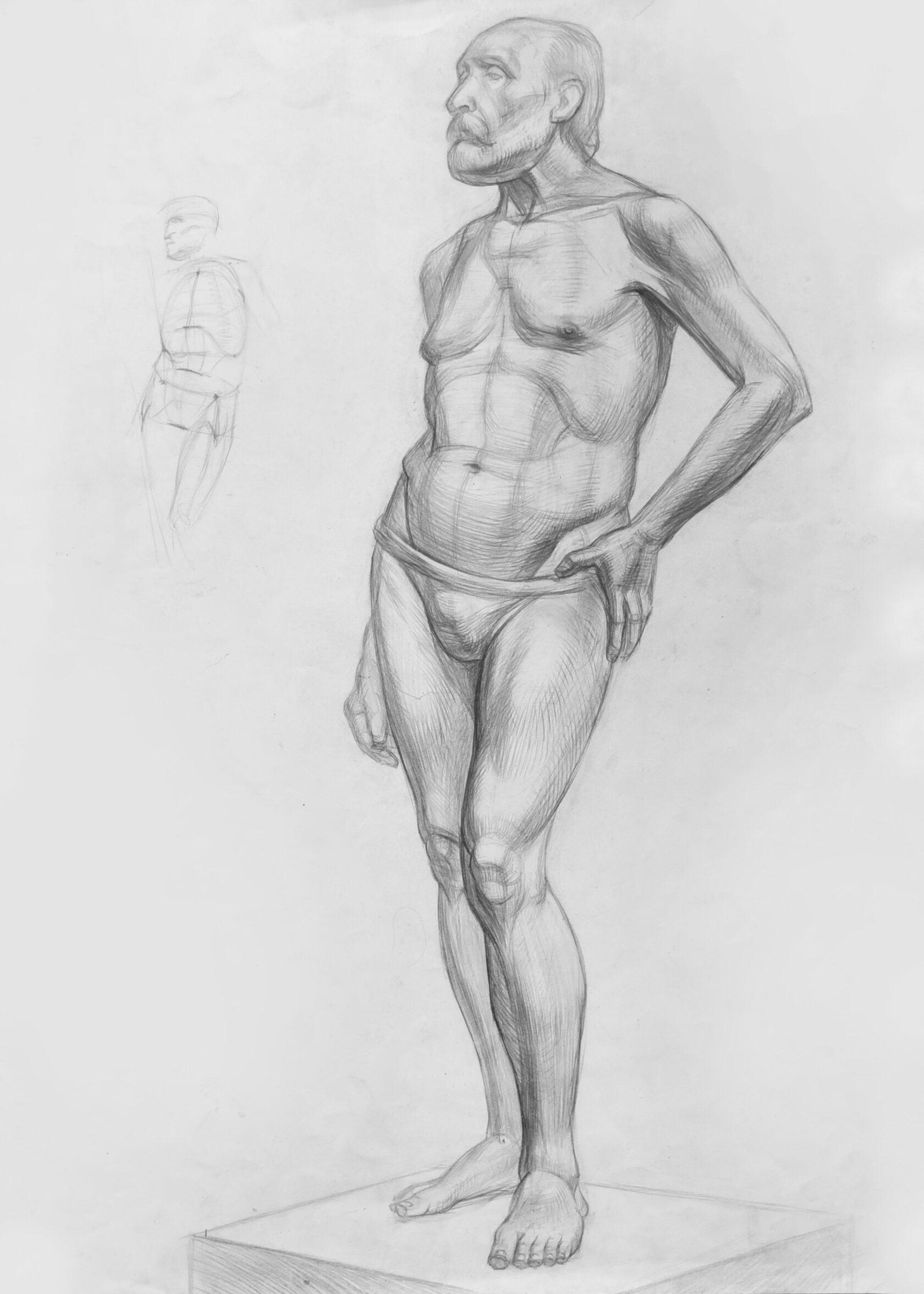 Натюрморт из семи геометрических тел