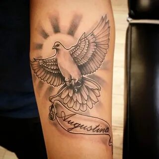 Эскиз тату голубь | Блог про татуировки pavuk.ink