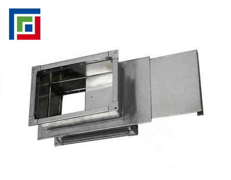 Шибер для вентиляции прямоугольного сечения