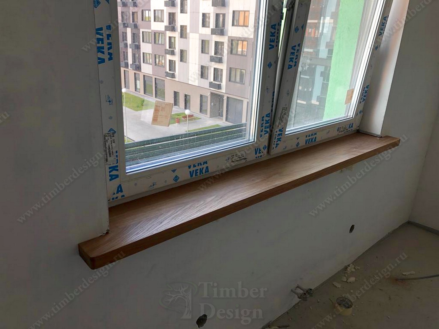 Подоконники из дуба