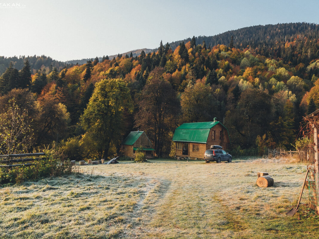 Фото домов на кавказе фото