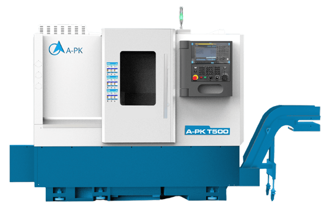 CNC lathe A-PK T500 — compact turning center for high-precision metal processing
