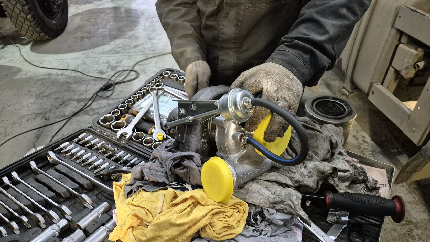 Ремонт турбины МАЗ