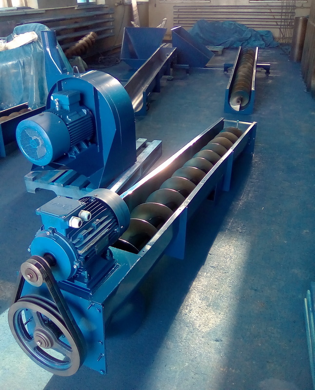 Винтовой конвейер для пищевой промышленности