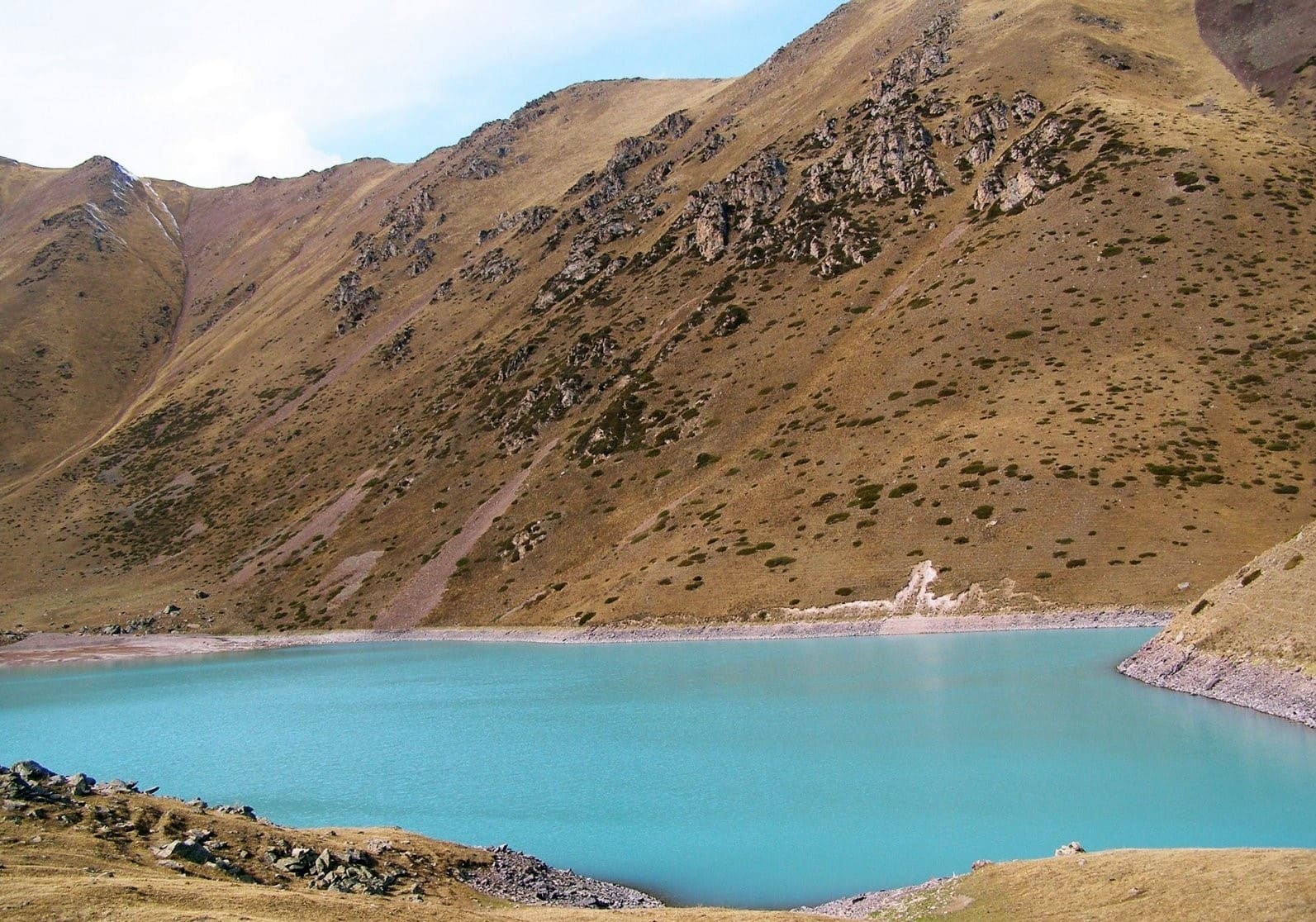 Кель тор озеро в Киргизии