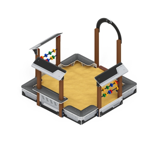 Песочница для детского сада: виды и польза для детей - ГК "Новация"