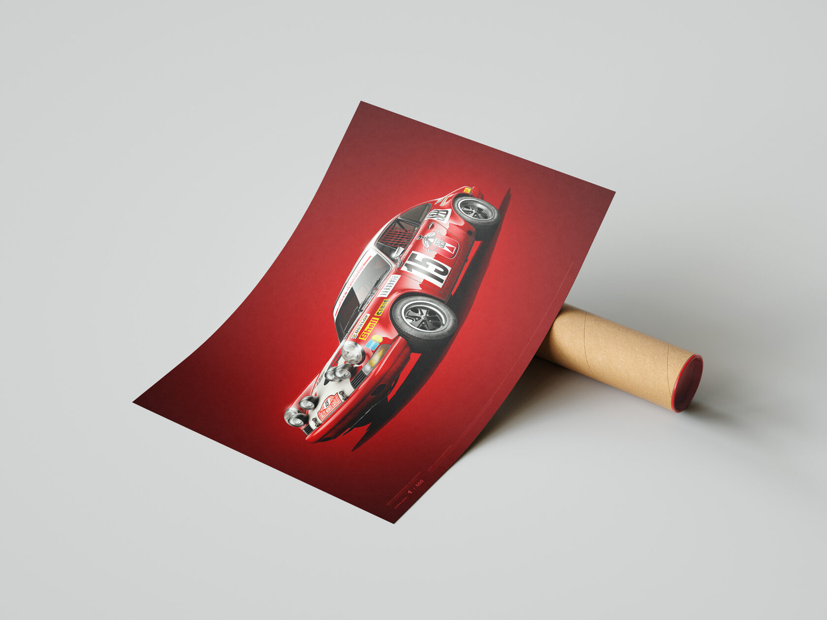 Купить постер Porsche 911 S/T Side – Aclassica