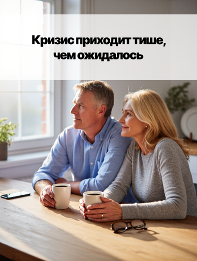 «Кризис среднего возраста 50: поздно ли всё менять?»