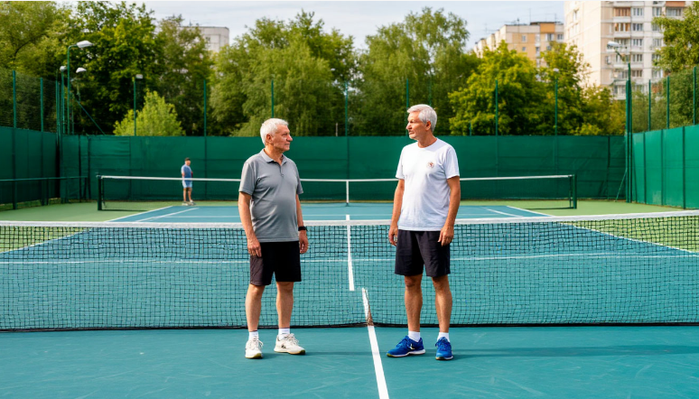 Тренер большой теннис