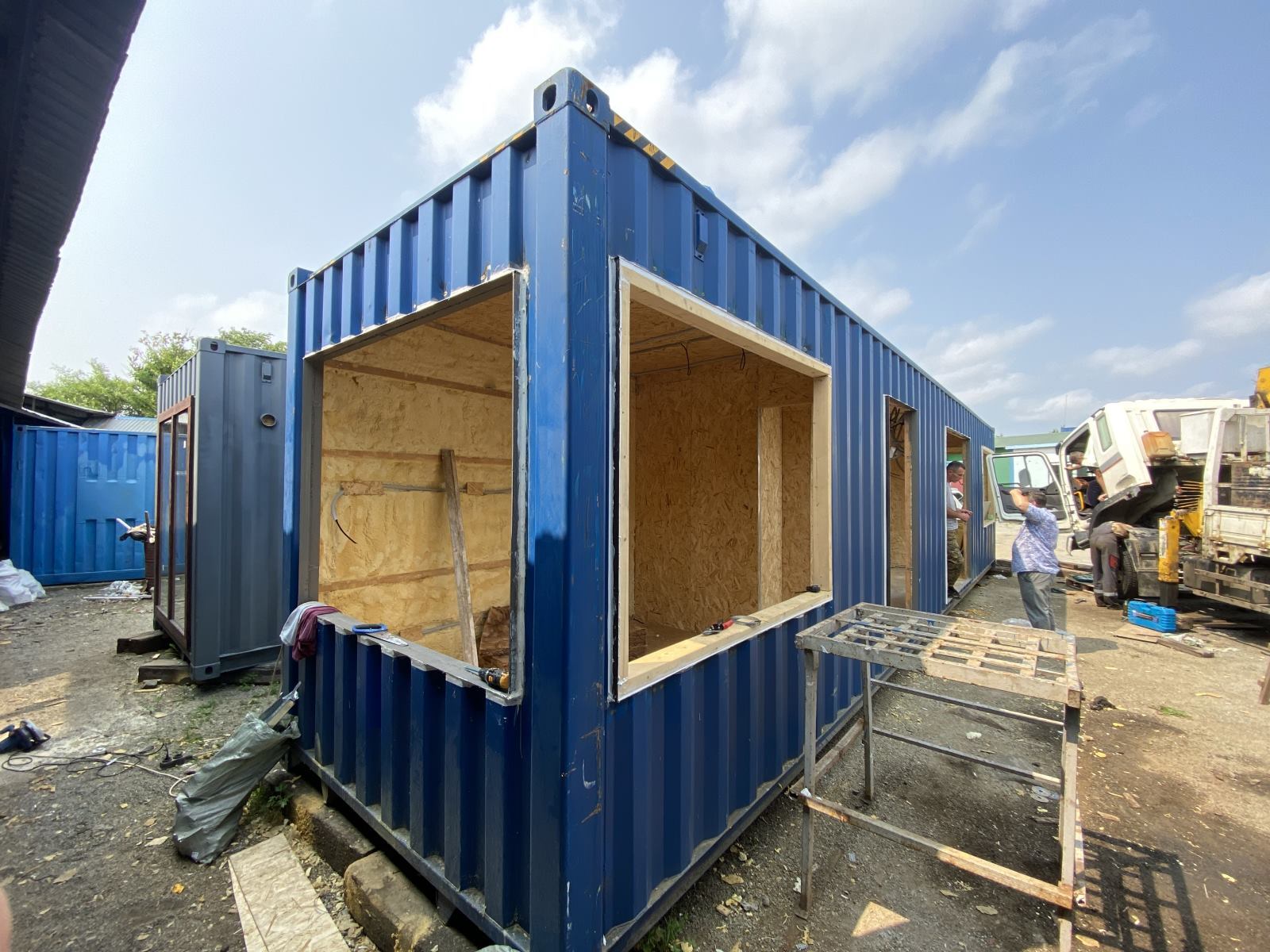 Дом из контейнера купить под ключ в краснодаре