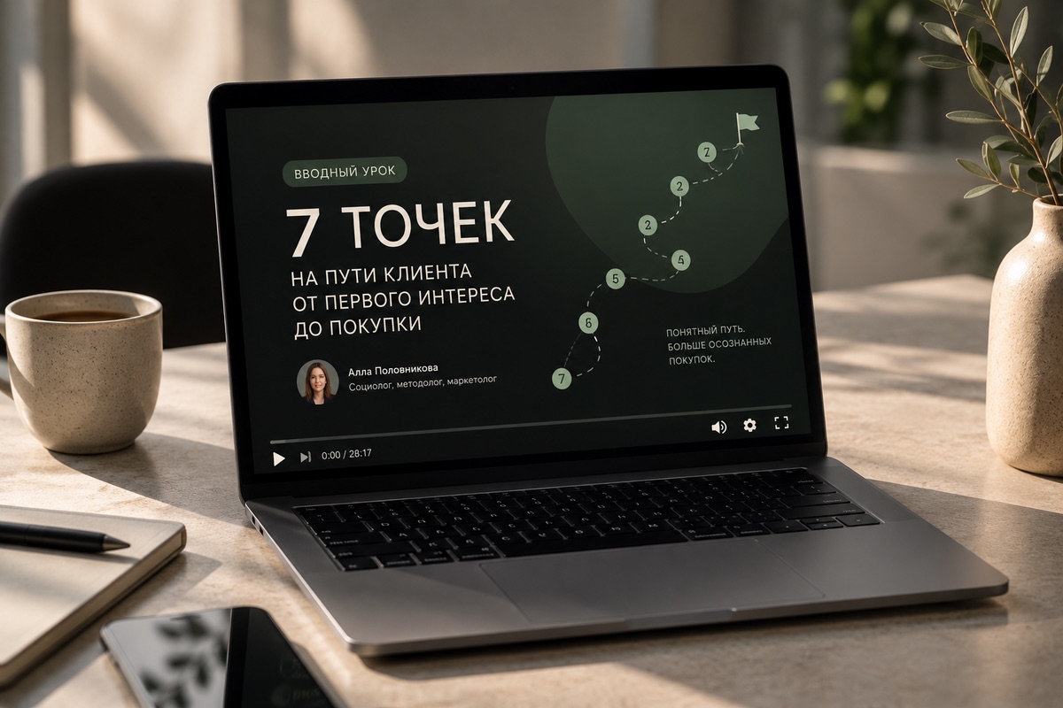 Вводный урок «7 точек на пути клиента»