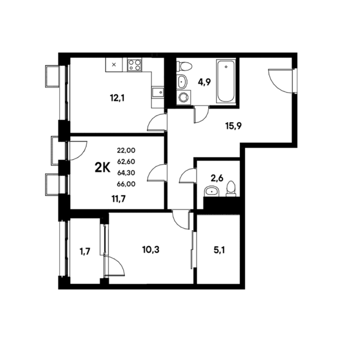 Город Воронеж Купить Квартиру 2 Комнатную