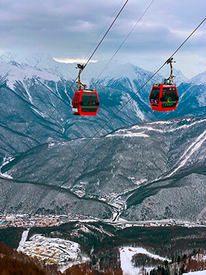 Роза хутор высота Роза Пик