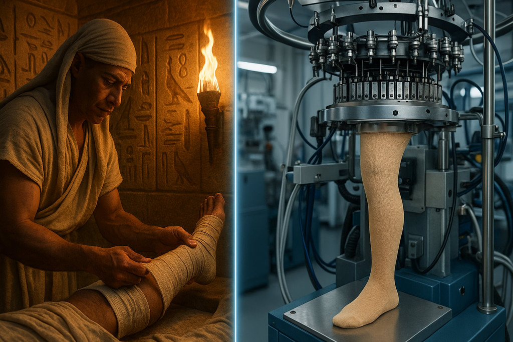  От древнеегипетских повязок к современному трикотажу