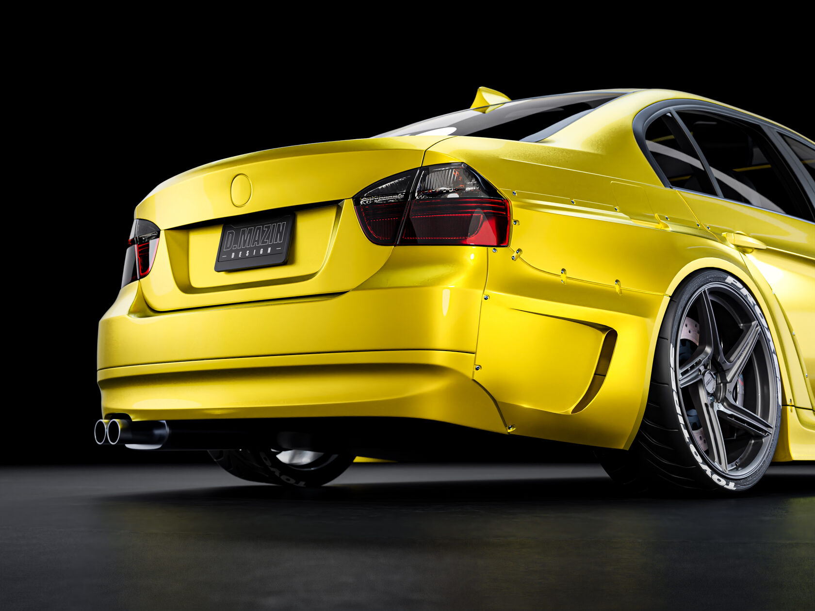 FENDERIST SPEC S fender flares set / widebody kit BMW E90 20062010