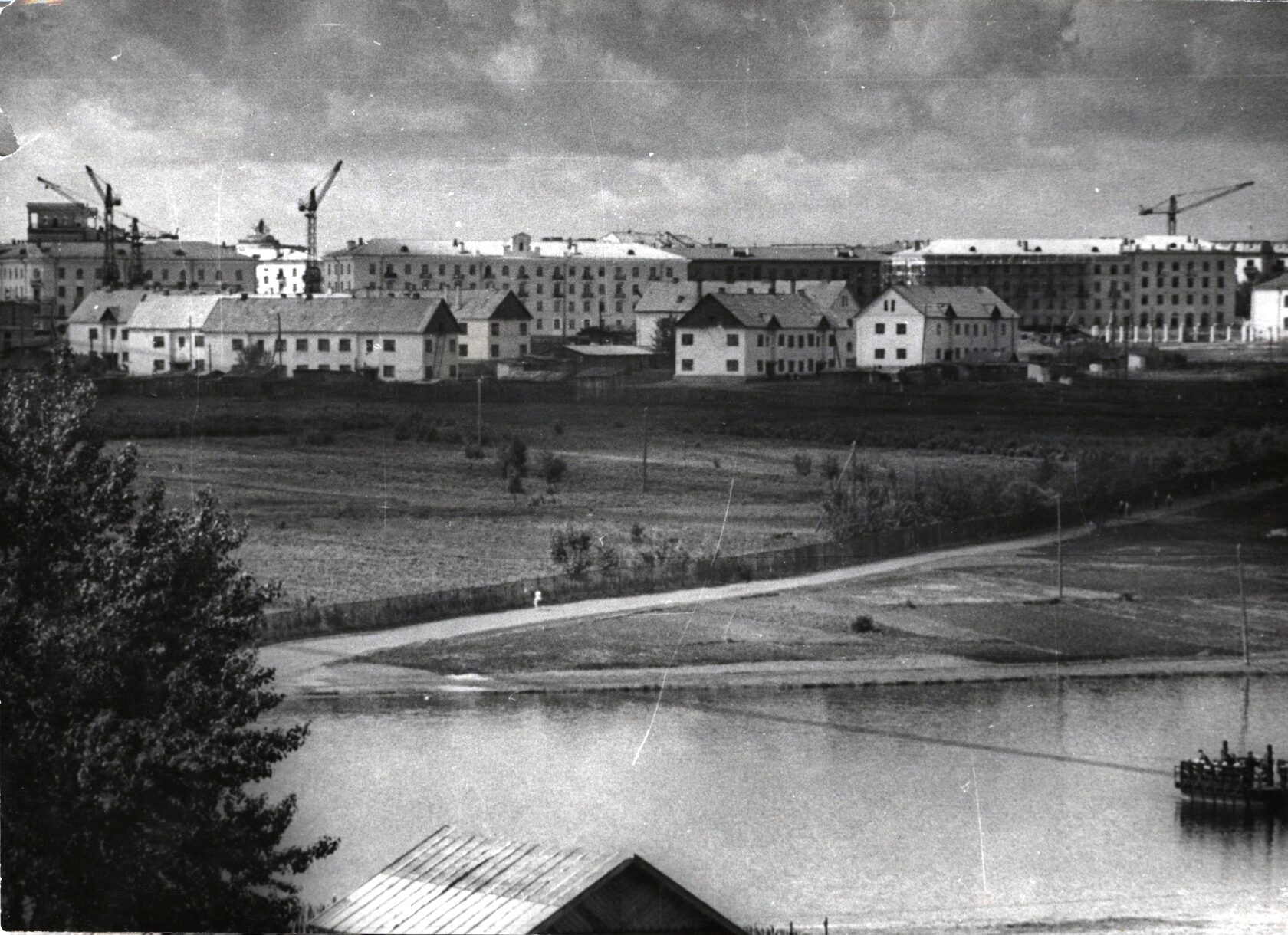 Панорама города. 1957 г.