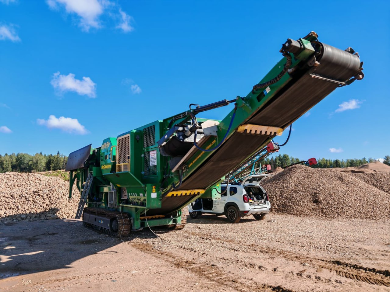 Мобильная дробилка McCloskey J45