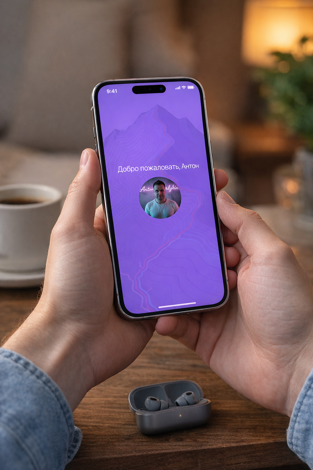 Wayfare — login screen