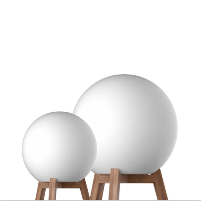 Светильник на подставке Small размером 35, 50 см