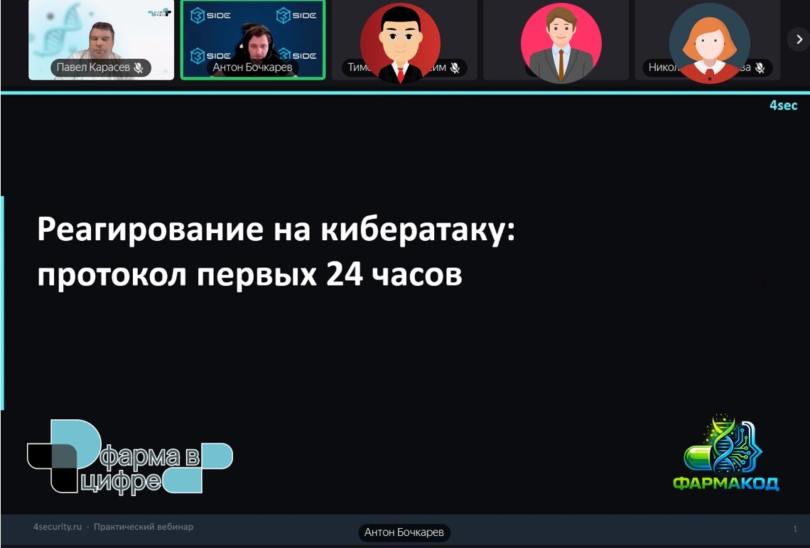 реагирование на кибератаку
