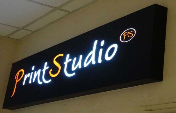 Световой короб для типографии