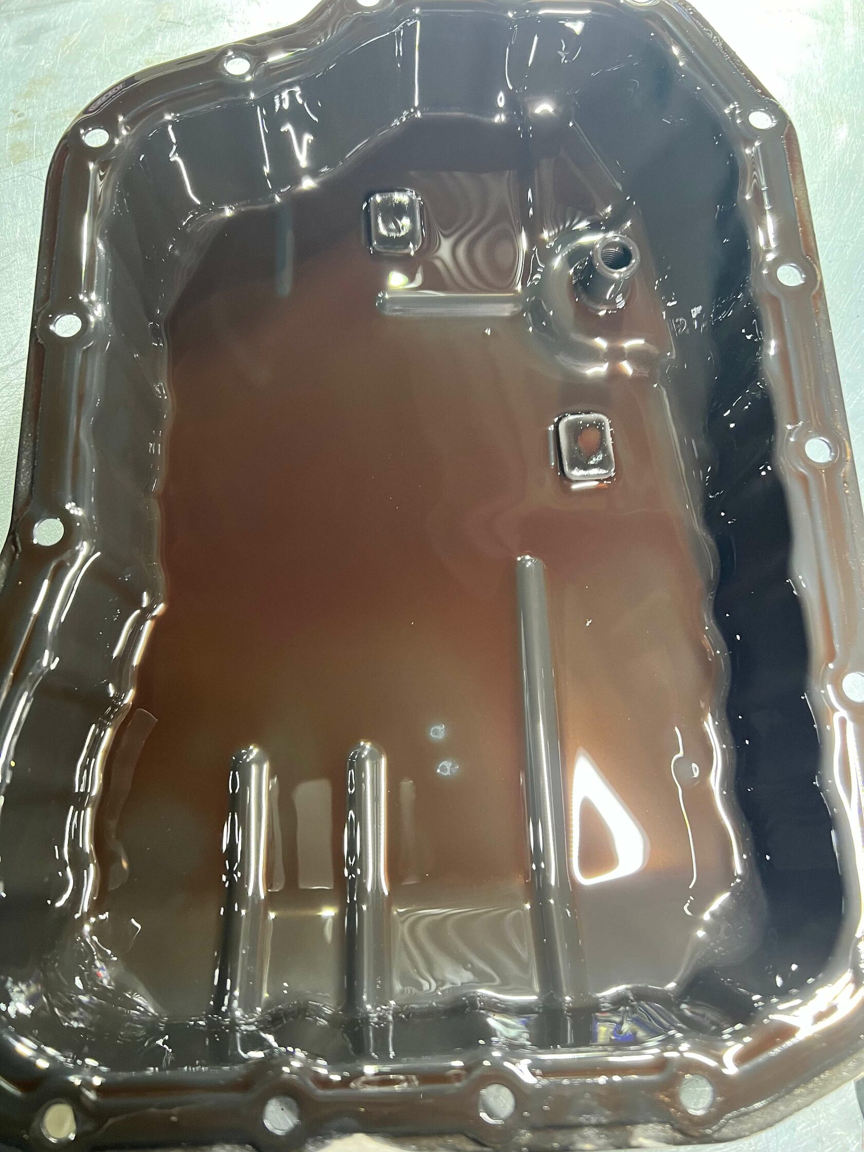 Осмотр магнитов Магниты в поддоне Aisin U660