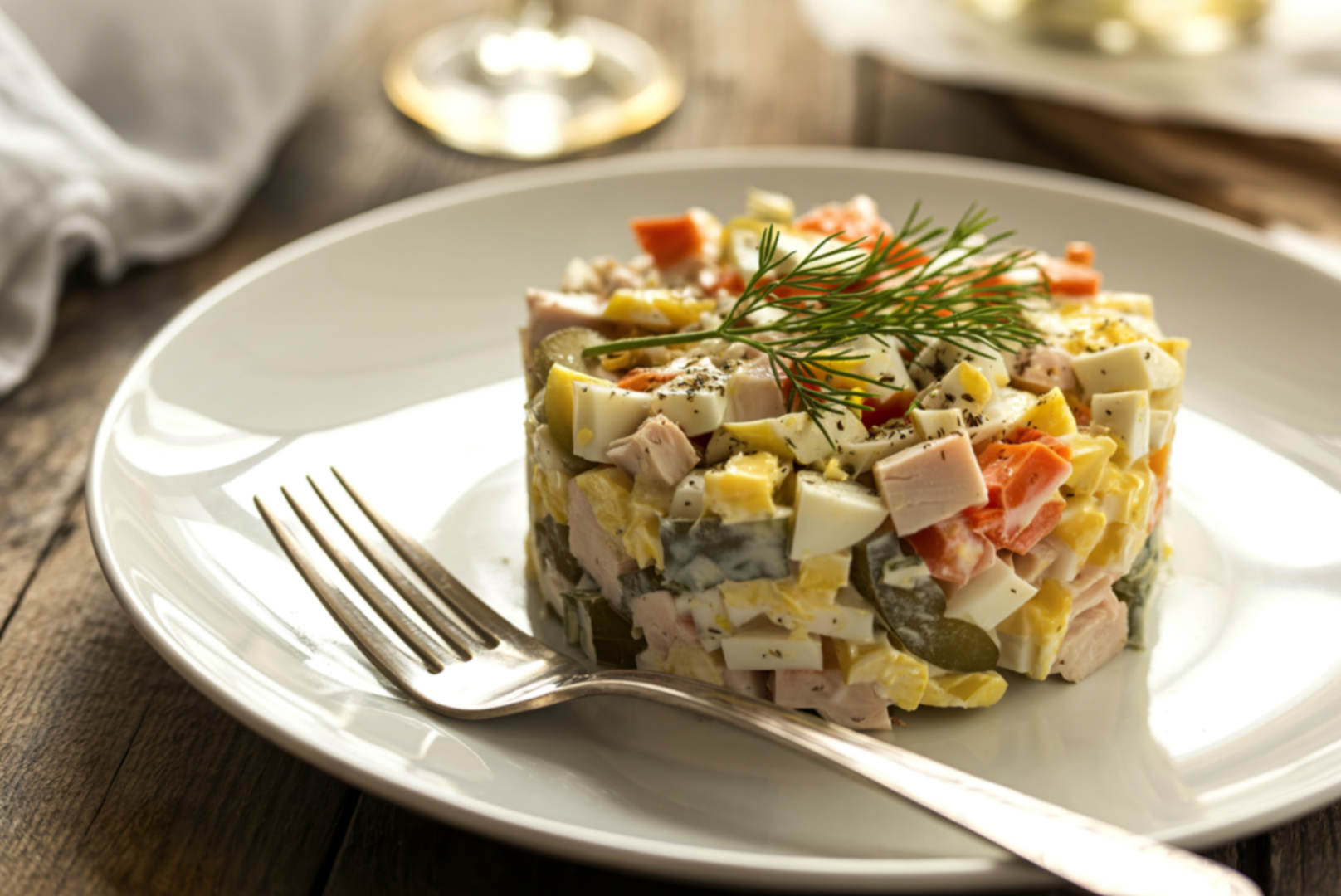 Италия. Оливье