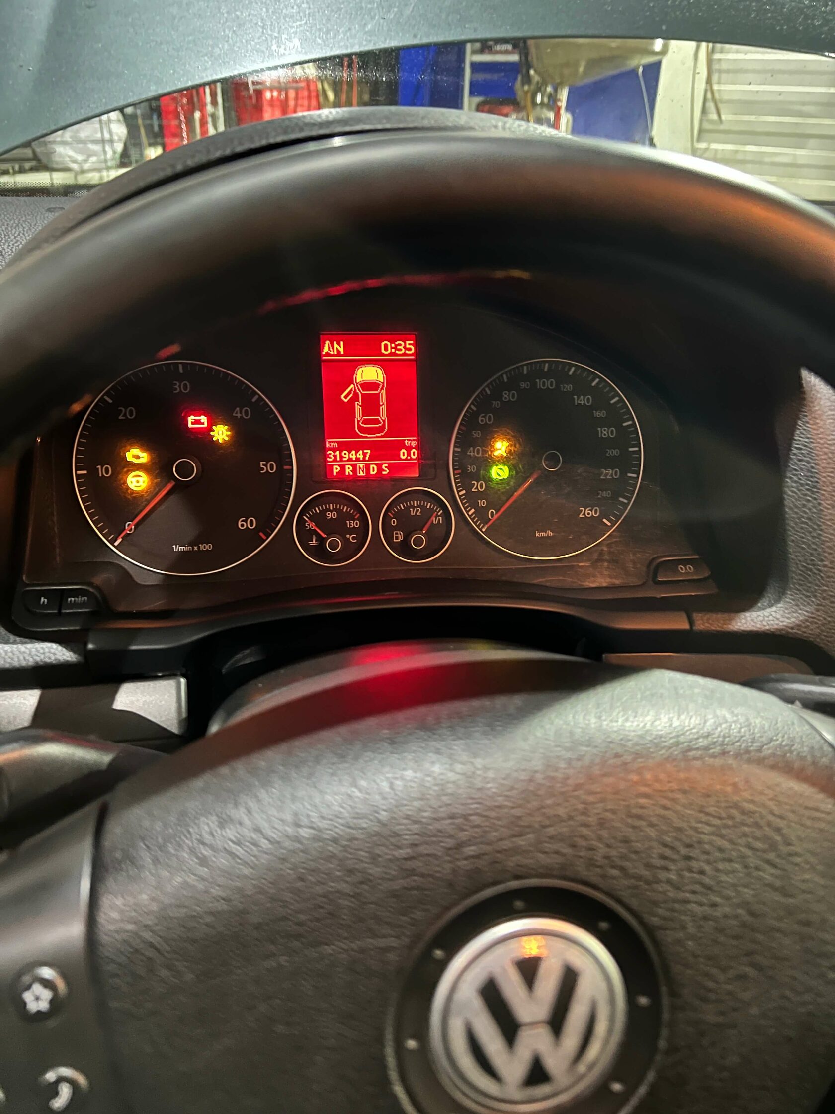 Пробег Volkswagen Jetta