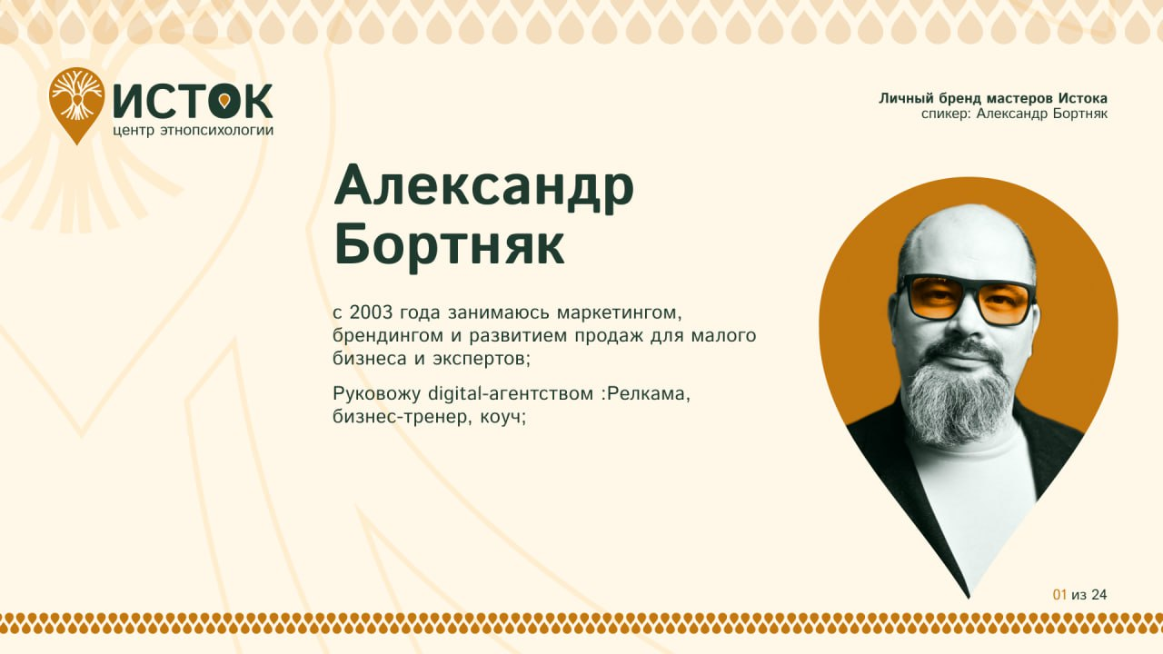 Обсуждение личного бренда от Александра Бортняк спике и бизнес-коуч