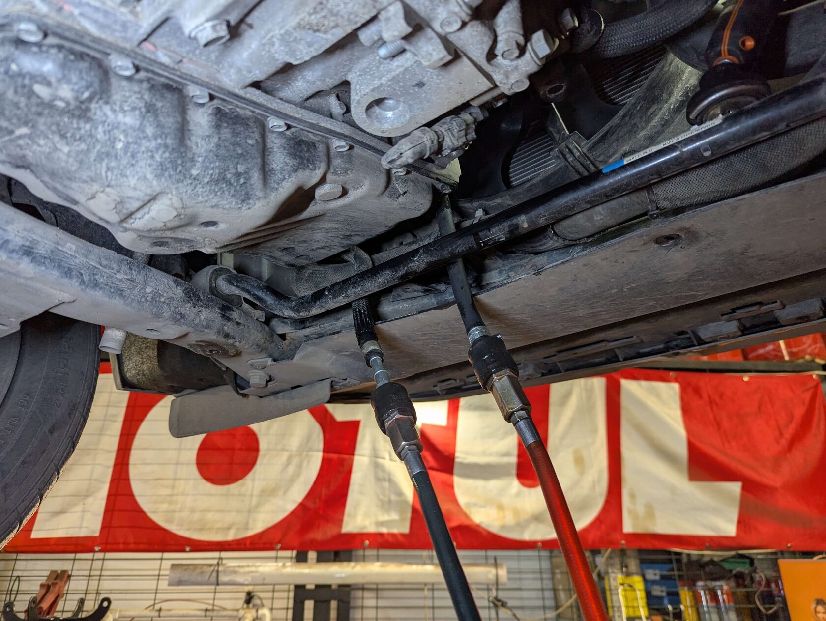 Подключение адаптера Motul Evo