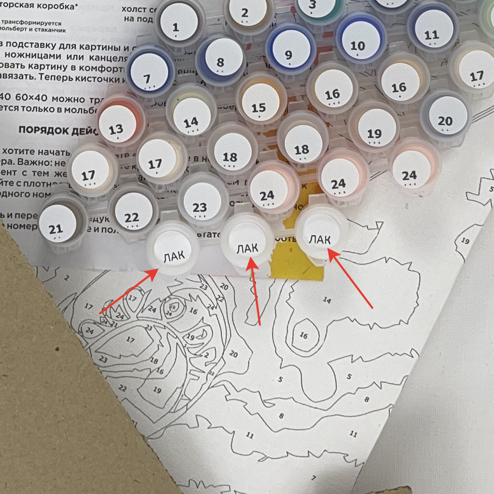 Заказать картину по номерам по фотографии