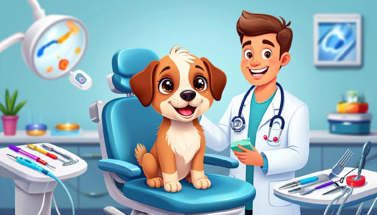 Удаление зубов у собак