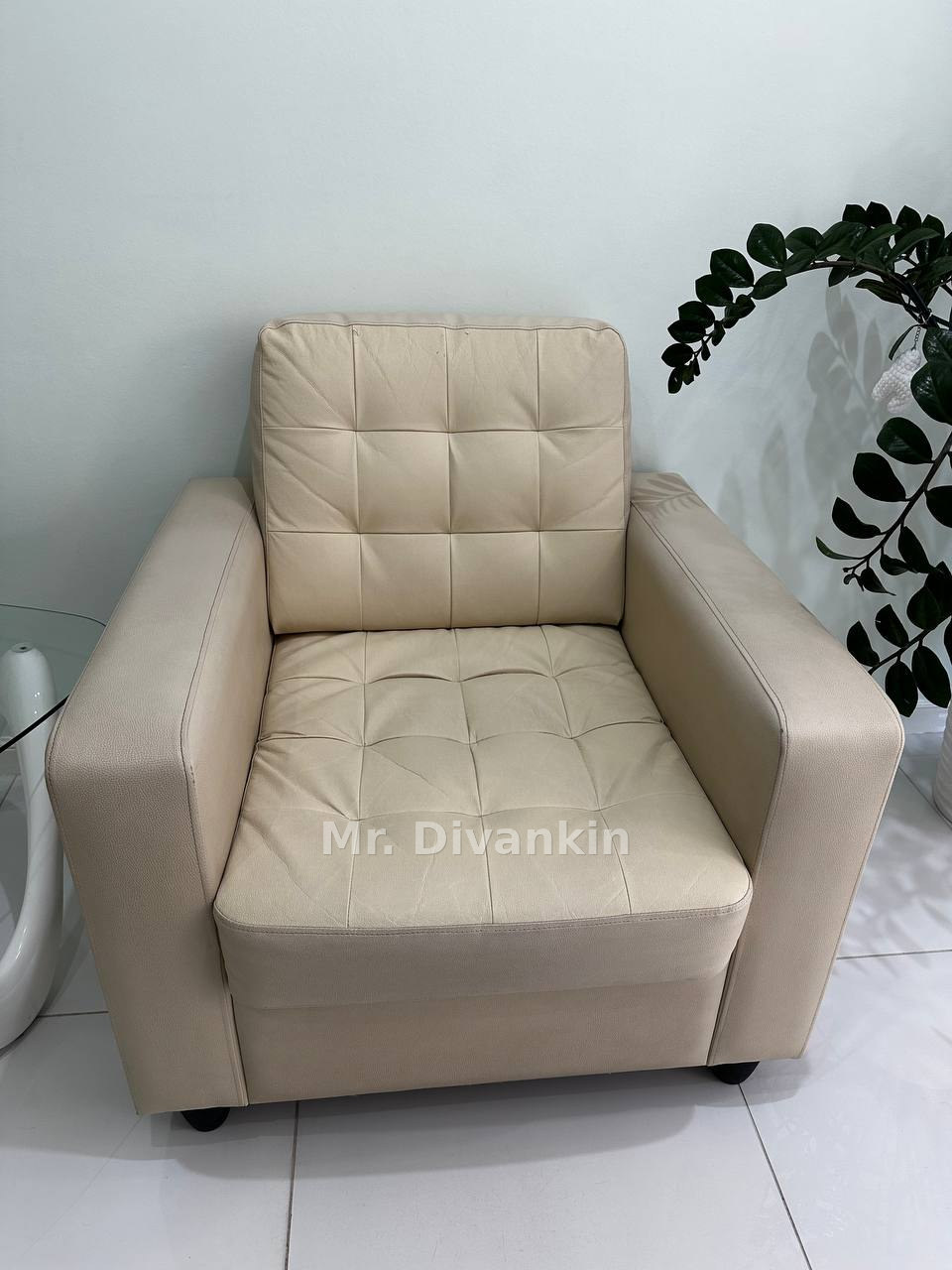 Диван и кресло: до перетяжки — Mr. Divankin