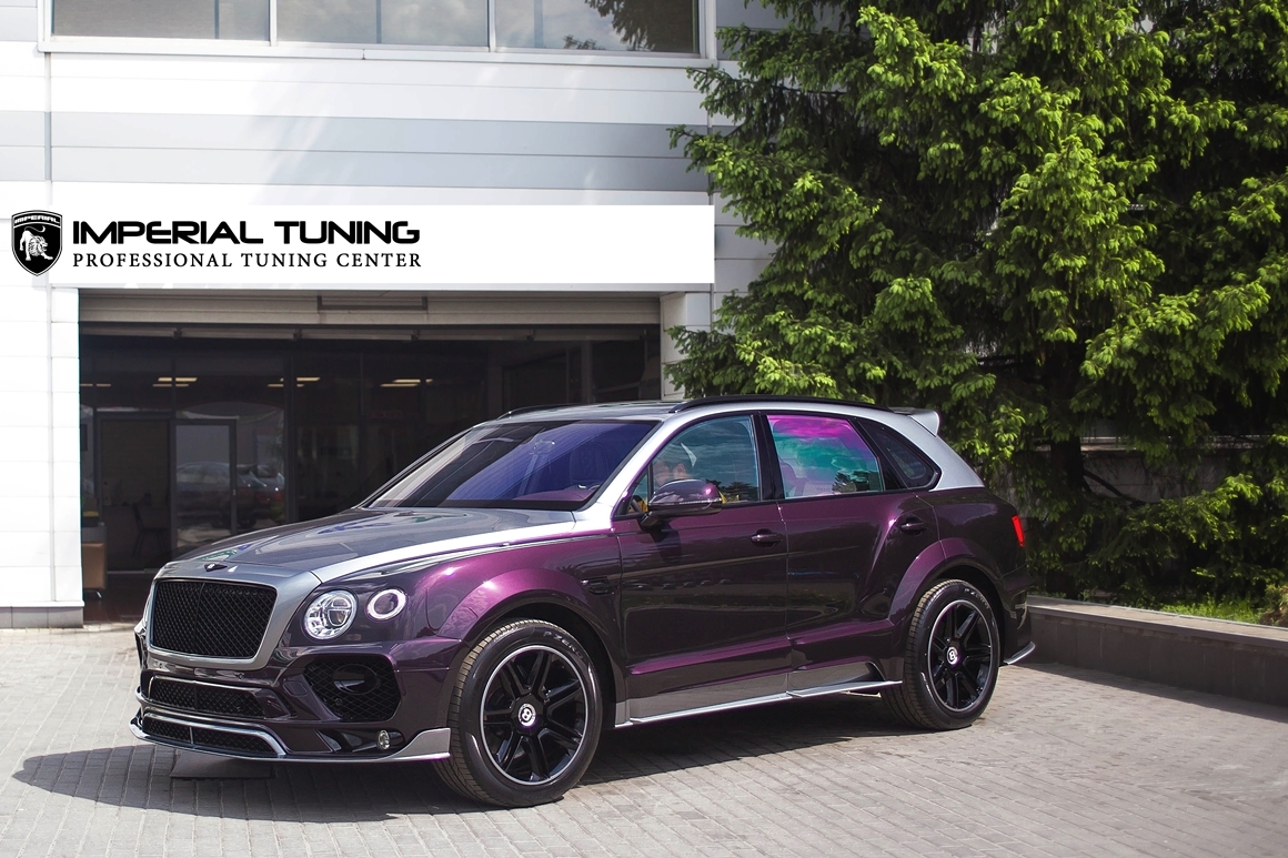 Bentley Bentayga Mansory Violet — обвес Imperial Tuning